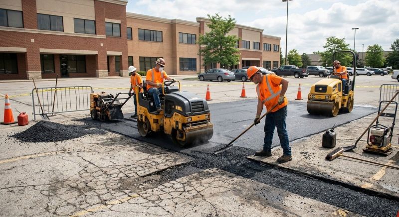 Commercial Paving Repair in Little Rock, AR