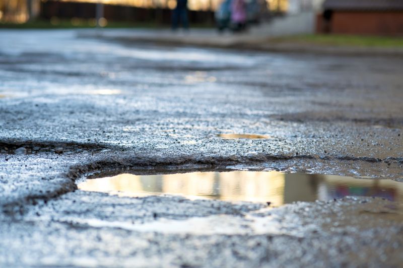 Driveway Pothole Repair Process