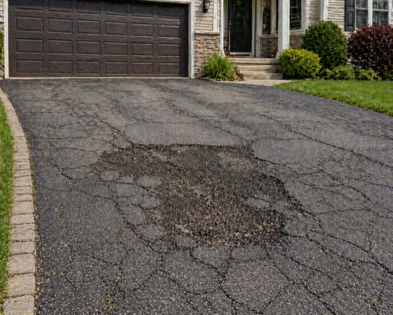 Driveway Pothole Repair